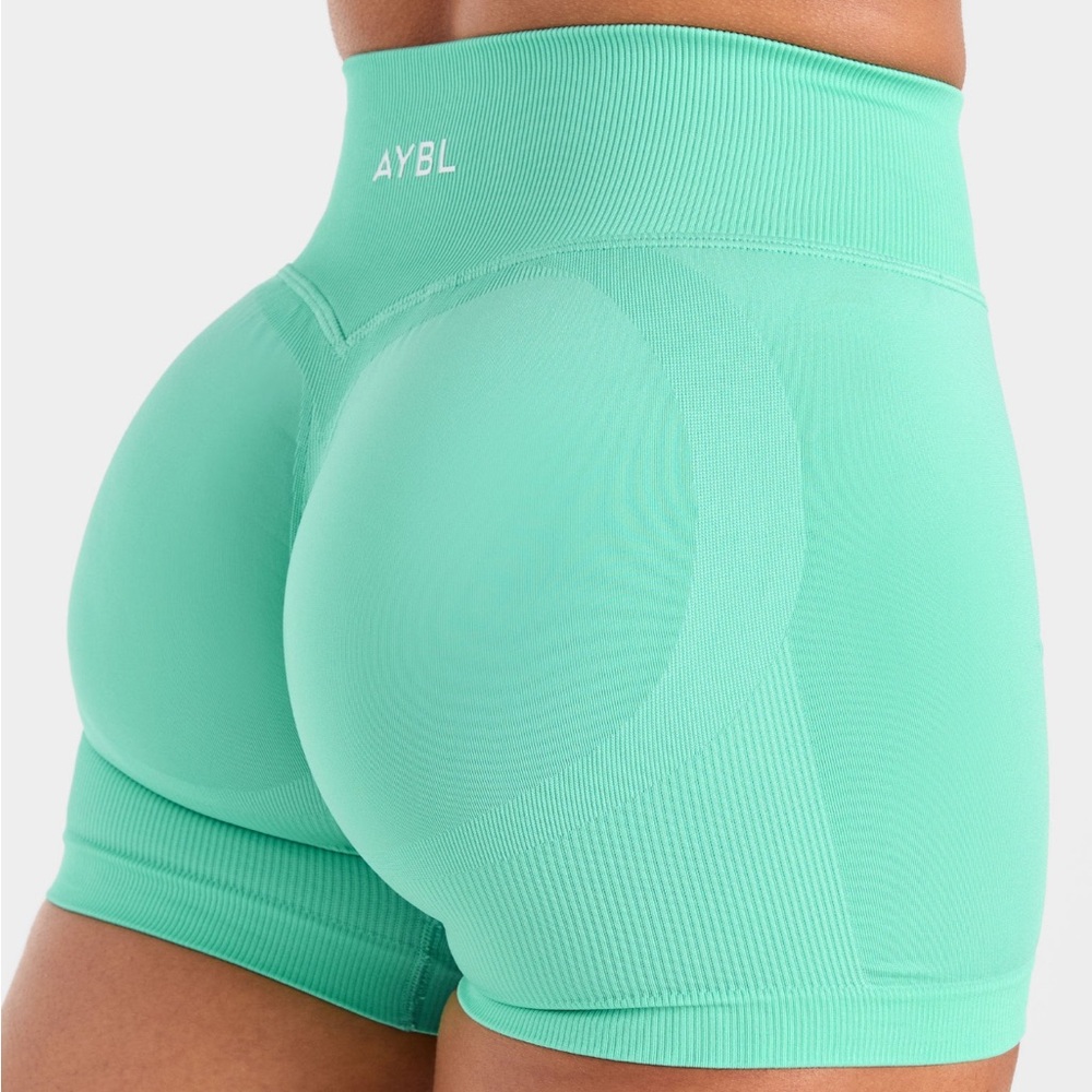 AYBL Mint Green Bike Shorts